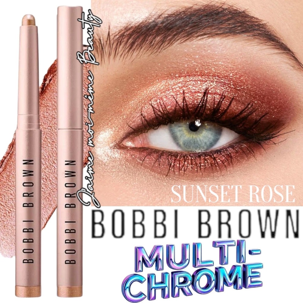 Bobbi Brown Sunset Rose (Pink Shimmer Multi Chrome) Cream Eyeshadow Stick